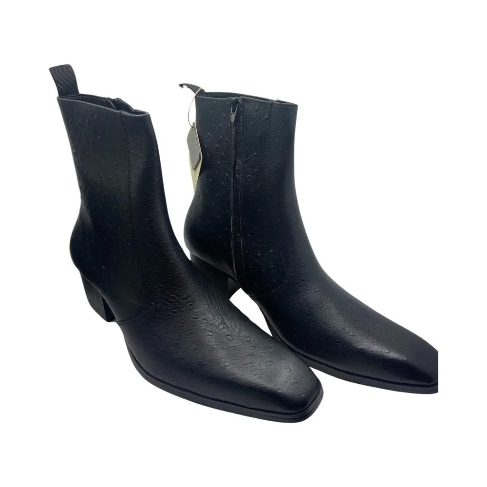 OSSTONE Chelsea Ankle Boots - Ankle Boots - Cowboy Western size 10.5 (V) - Picture 6 of 13